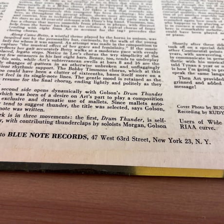 ART BLAKEY And The Jazz Messengers (BLUE NOTE BLP4003)
