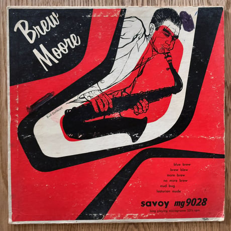 BREW MOORE - Modern Tenor Sax (SAVOY MG-9028)