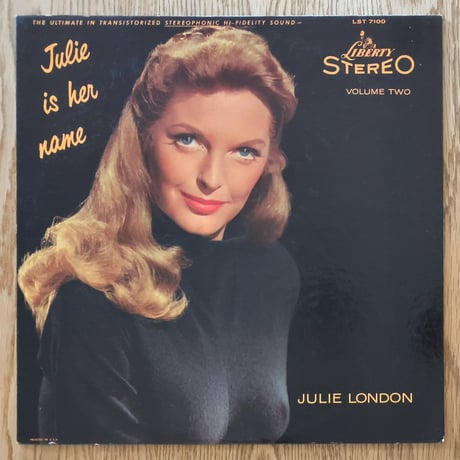 JULIE LONDON - Julie is Her Name (LIBERTY LST7100)