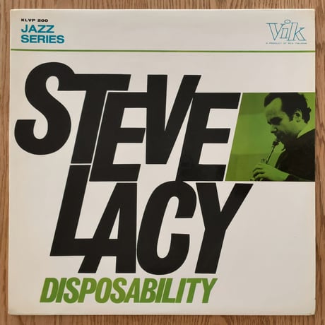 STEVE LACY - Disposability (VIK KVLP200)
