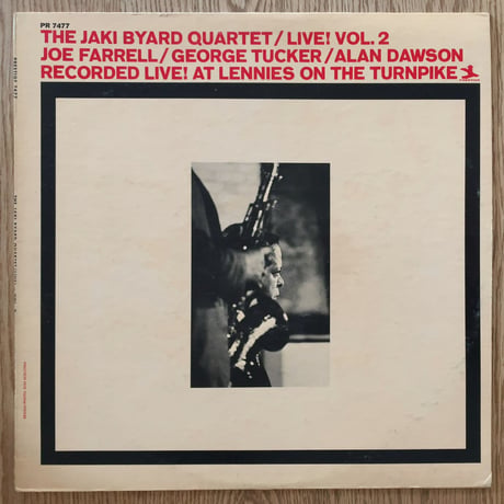 JAKI BYARD - Live Vol.2 (PRESTIGE PR7477)