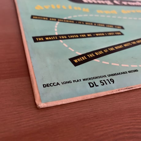 BING CROSBY - Drifting and Dreaming (DECCA DL5119)