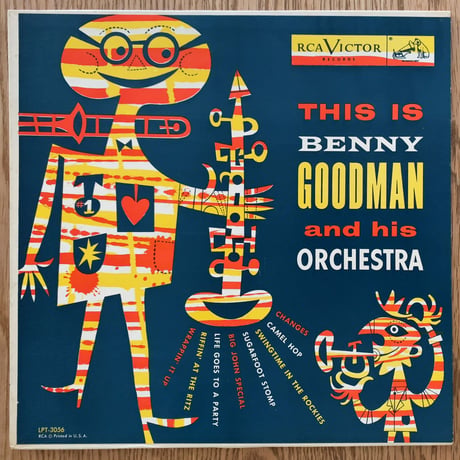 BENNY GOODMAN - This is Benny Goodman and His Orchestra (RCA VICTOR LPT3056)