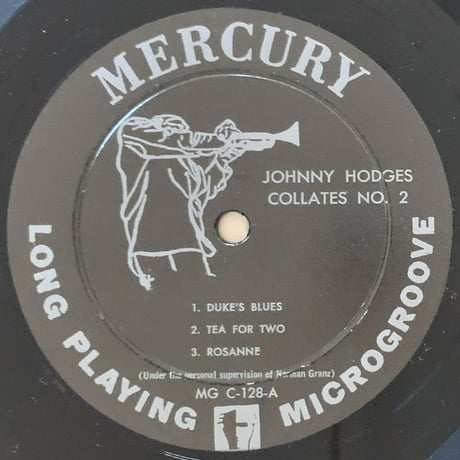 JOHNNY HODGES - Collates No.2 (MERCURY MGC-128)