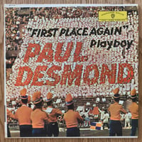 PAUL DESMOND - "First Place Again" Playboy (WARNER BROS. W1356) Promo