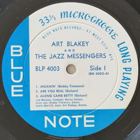 ART BLAKEY And The Jazz Messengers (BLUE NOTE BLP4003)