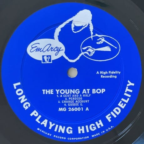 RED RODNEY, AL HAIG / CHARLIE VENTURA - Young At Bop (EMARCY MG26001)