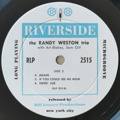 RANDY WESTON - The Randy Weston Trio (RIVERSIDE RLP2515)