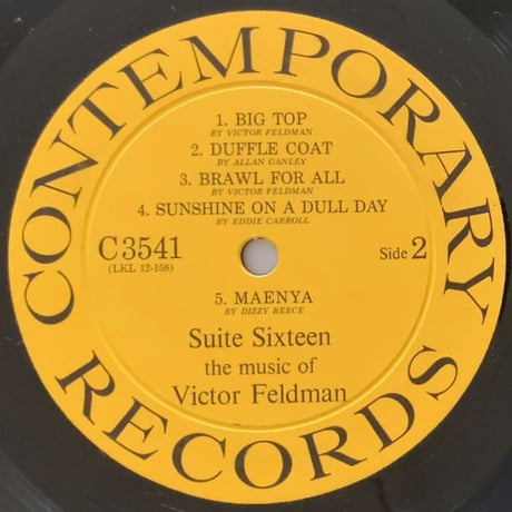 VICTOR FELDMAN - The Music of Victor Feldman (CONTEMPORARY C3541)