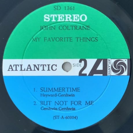 JOHN COTRANE - My Favorite Things (ATLANTIC SD1361)