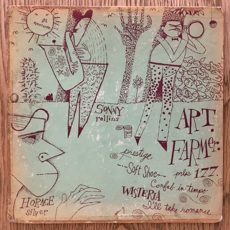 ART FARMER - Art Farmer Quintet (PRESTIGE PRLP177)