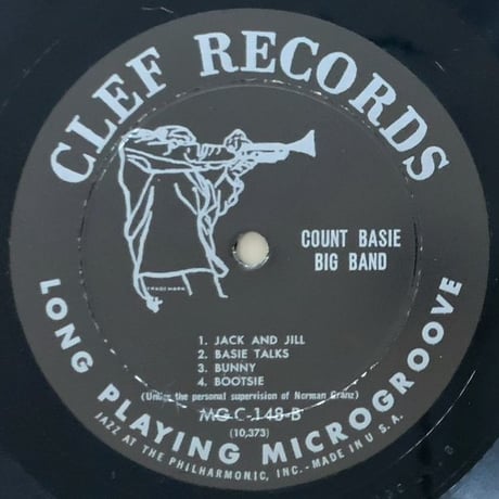 COUNT BASIE - Count Basie Big Band (CLEF MGC-148)
