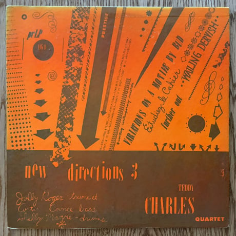 TEDDY CHARLES - New Directions 3 (PRESTIGE PRLP164)