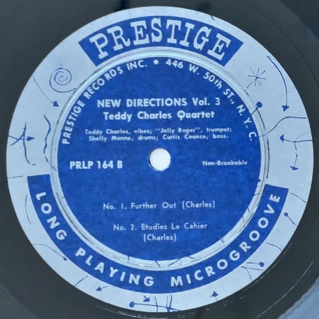 TEDDY CHARLES - New Directions 3 (PRESTIGE PRLP164)