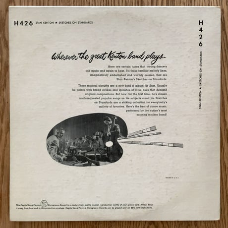 STAN KENTON - Sketches on Standards (CAPITOL H426)