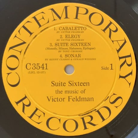 VICTOR FELDMAN - The Music of Victor Feldman (CONTEMPORARY C3541)