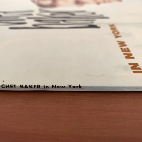 CHET BAKER - in New York (RIVERSIDE RLP12-281)