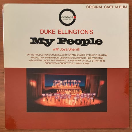 DUKE ELLINGTON - My People (CONTACT CS-1)