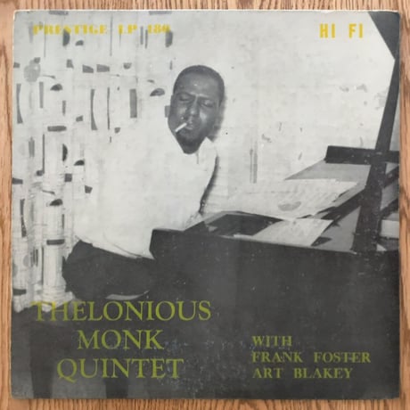 THELONIOUS MONK - Thelonious Monk Quintet (PRESTIGE PRLP180)