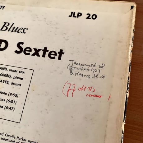HAROLD LAND - West Coast Blues! (JAZZLAND JLP20)