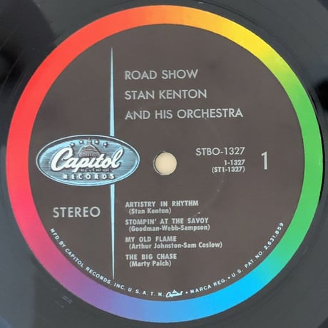 STAN KENTON, JUNE CHRISTY, THE FOUR FRESHMEN - Road Show (CAPITOL STBO1327)