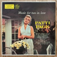 PATTI PAGE - Music For Two in Love (MERCURY MG20099)