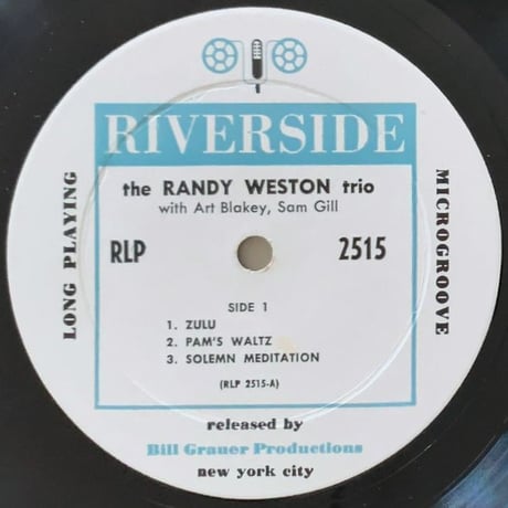 RANDY WESTON - The Randy Weston Trio (RIVERSIDE RLP2515)