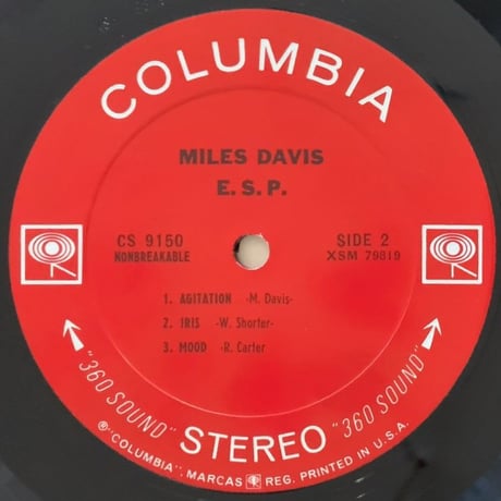 MILES DAVIS - E.S.P. (COLUMBIA CS9150)