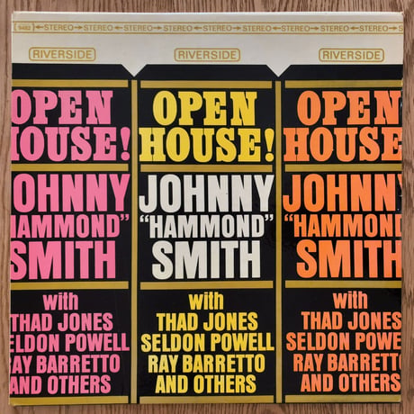 JOHNNY "HAMMOND" SMITH - Open House! (RIVERSIDE RS9482)