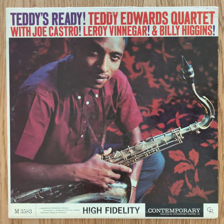 TEDDY EDWARDS - Teddy's Ready (CONTEMPORARY M3583)