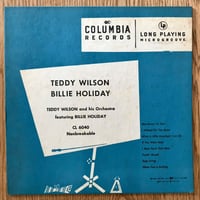 TEDDY WILSON & BILLIE HOLIDAY - Teddy Wilson & His Orchestra feat. Billie Holiday (COLUMBIA CL6040)