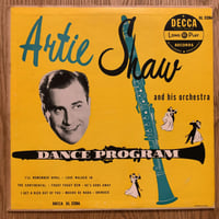 ARTIE SHAW - Dance Program (DECCA DL5286)
