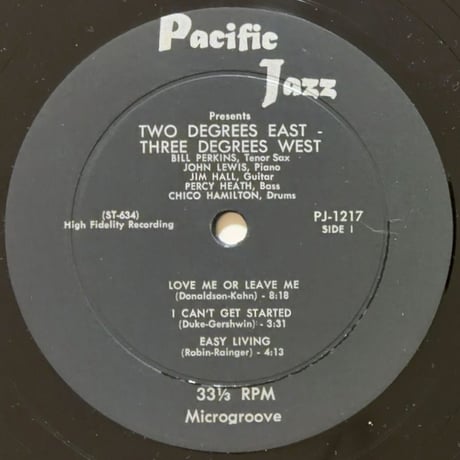 JOHN LEWIS - Grand Encounter (PACIFIC JAZZ PJ-1217)