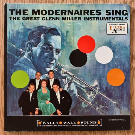 THE MODERNAIRES - Sings The Great Glenn Miller Instrumentals (UNITED ARTISTS WW-7510)