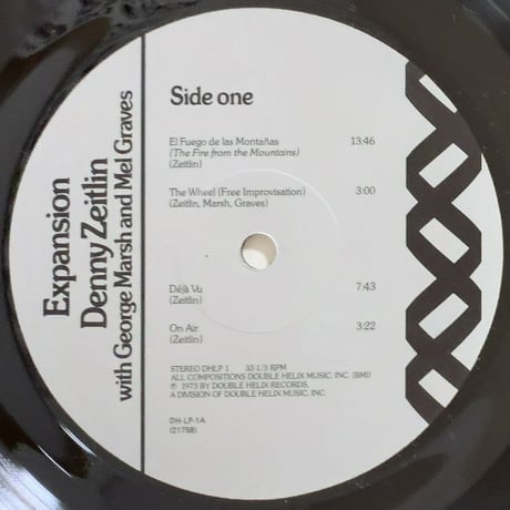 DENNY ZEITLIN - Expansion (DOUBLE HELIX DH-LP1)