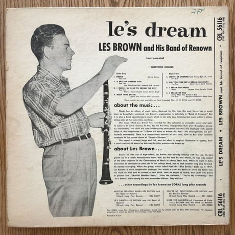 LES BROWN - Le's Dream (CORAL CRL56116)