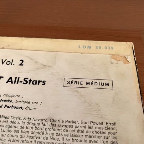 LUCKY THOMPSON - Vol.2 (SWING LDM30.039)