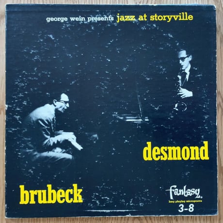 DAVE BRUBECK - Jazz at Storyville (FANTASY 3-8)