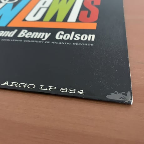 ART FARMER & BENNY GOLSON - The Jazztet & John Lewis (ARGO LP684)