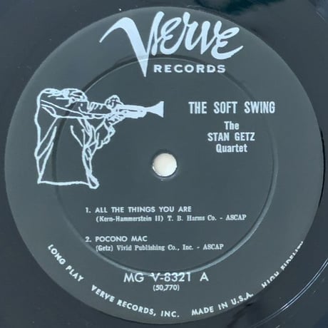 STAN GETZ - Soft Swing (VERVE MGV-8321)