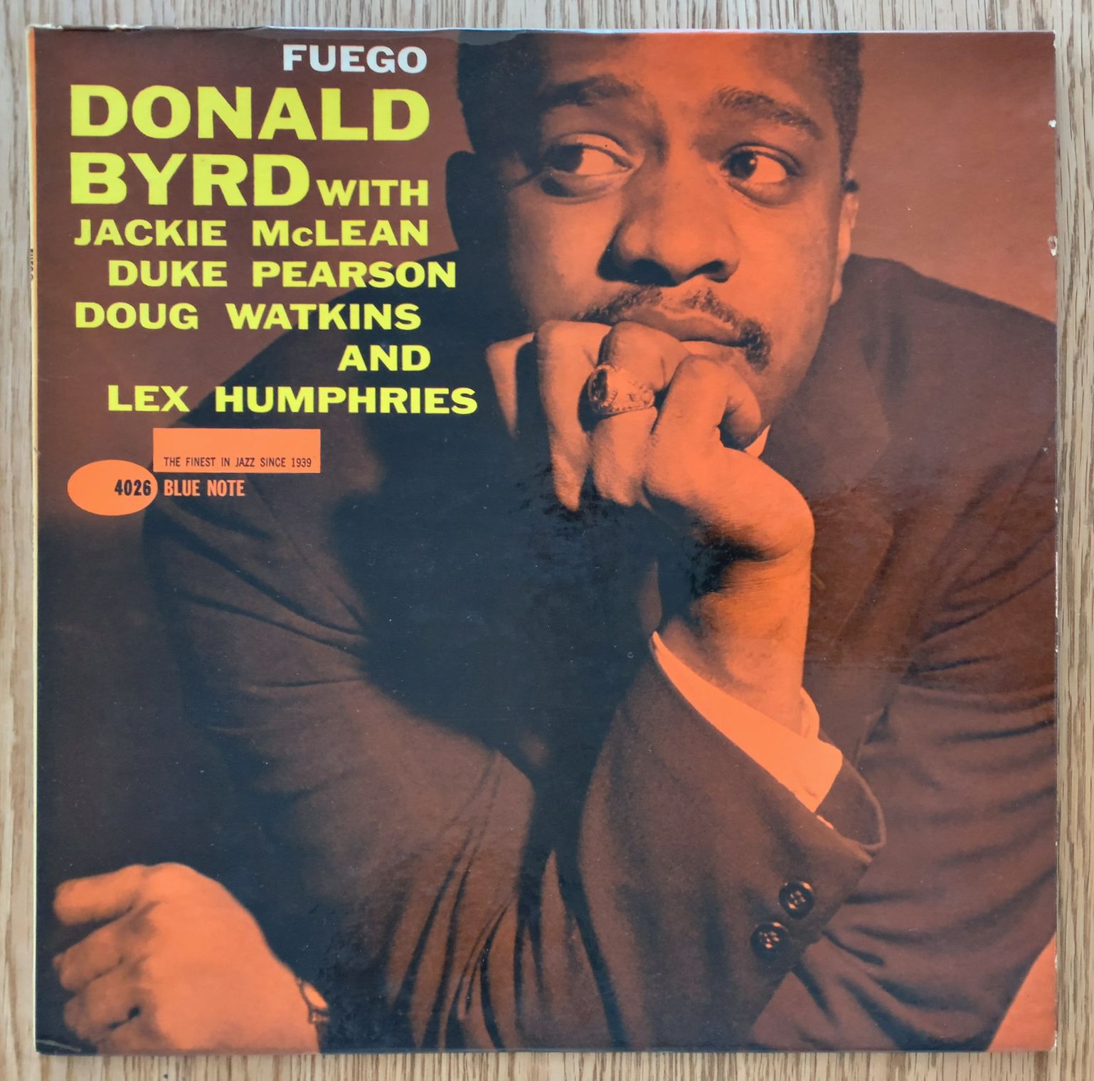 DONALD BYRD - Fuego (BLUE NOTE BLP4026) Mono |