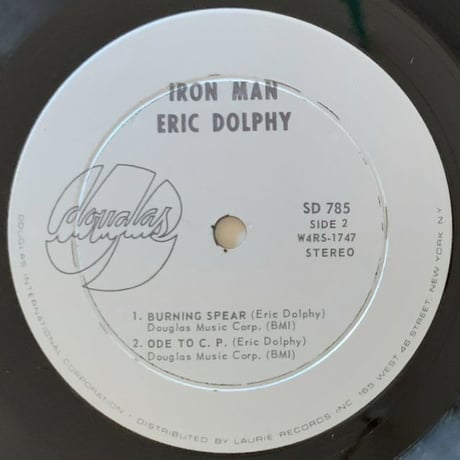 ERIC DOLPHY - Iron Man (DOUGLAS SD785)