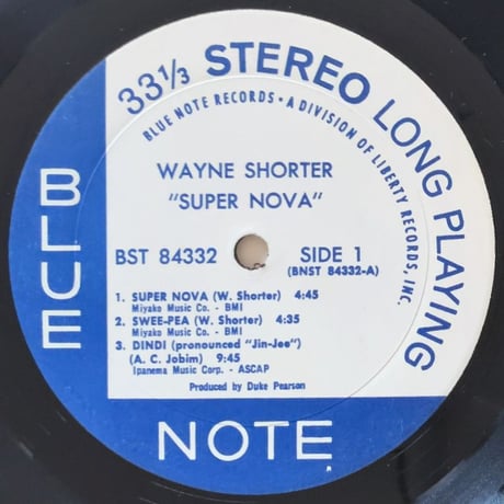 WAYNE SHORTER - Super Nova (BLUE NOTE BST84332)