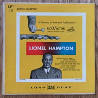 LIONEL HAMPTON - a Treasury of Immortal Performances (RCA VICTOR LPT18)