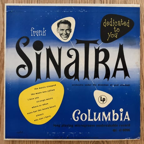 FRANK SINATRA - Dedicated to You (COLUMBIA CL6096)