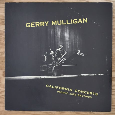 GERRY MULLIGAN - California Concerts (PACIFIC JAZZ PJLP-1201)