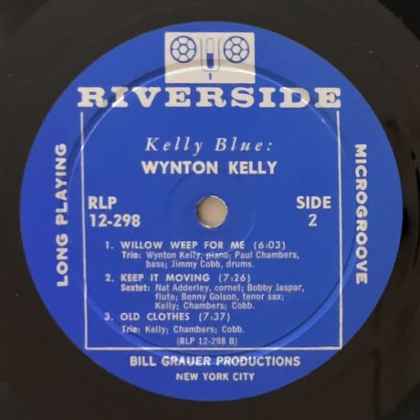 WYNTON KELLY - Kelly Blue (RIVERSIDE RLP12-298)