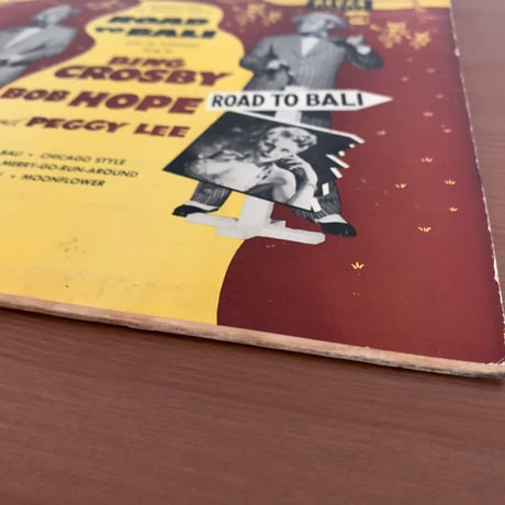 BING CROSBY, BOB HOPE & PEGGY LEE - Road to Bali (DECCA DL5444)