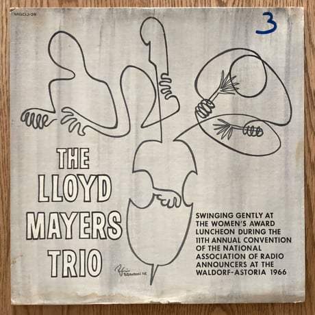 LLOYD MAYER - The Lloyd Mayers Trio (MERCURY MGDJ-26)