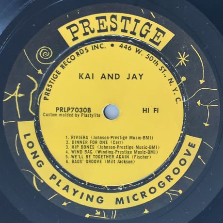Jay & Kai Quintet / Bennie Green with Strings (PRESTIGE PRLP7030)
